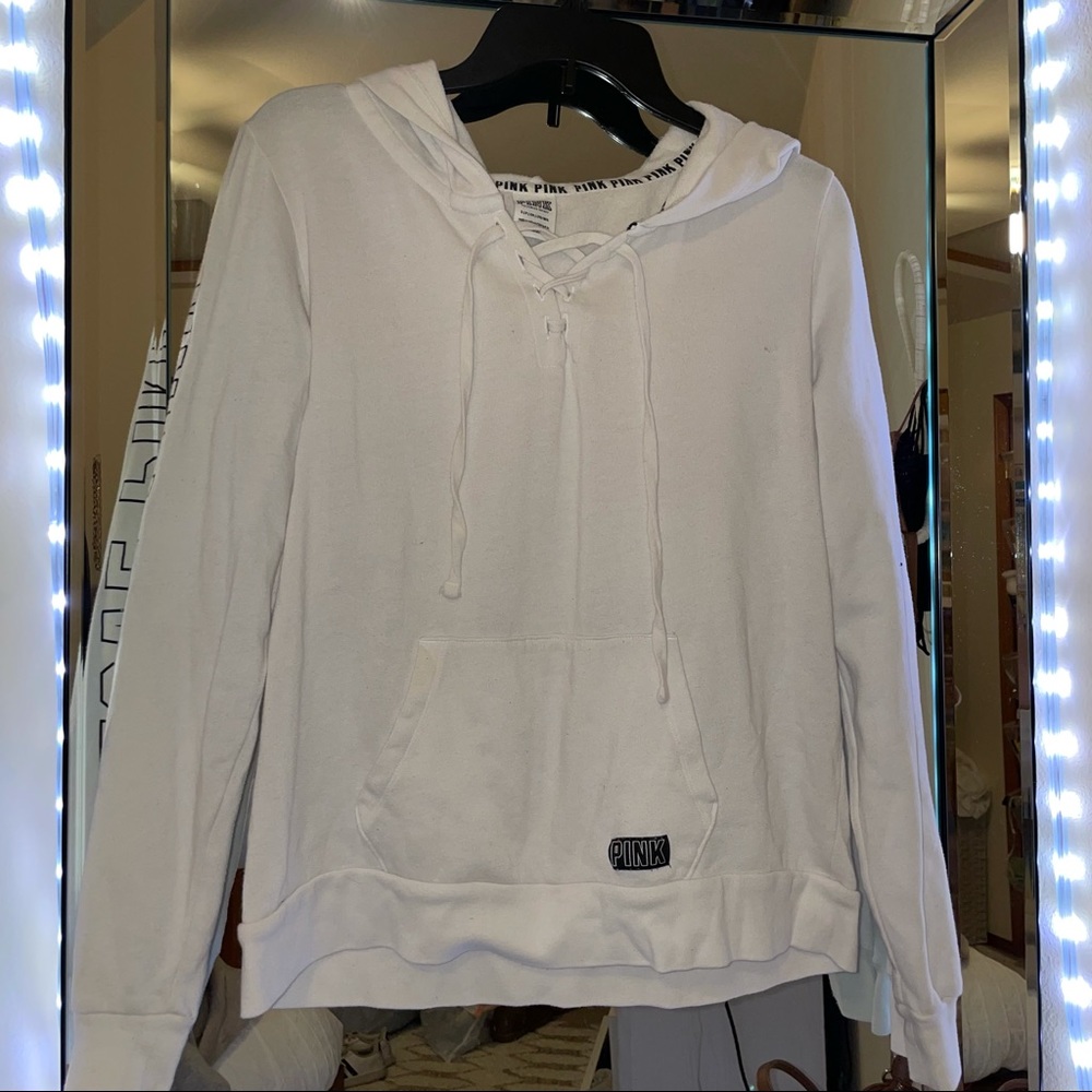 Victoria Secret White hoodie